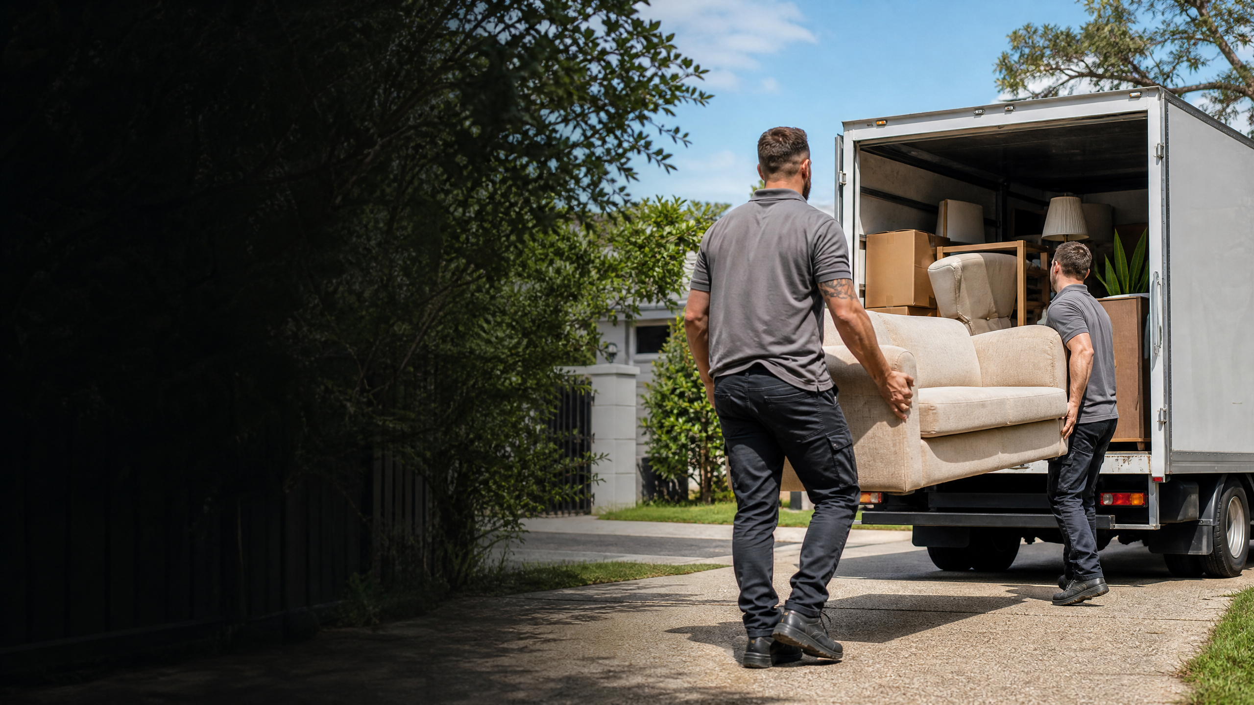Cartoon rubbish removal in Springfield Lakes for rubbish removal in Springfield Lakes, Queensland
